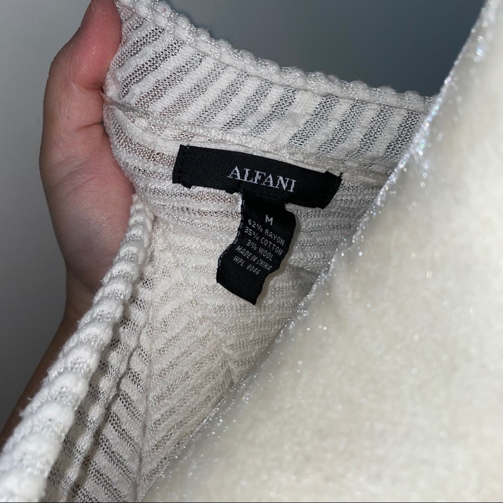 Alfani White Shrug - Picture 5 of 5